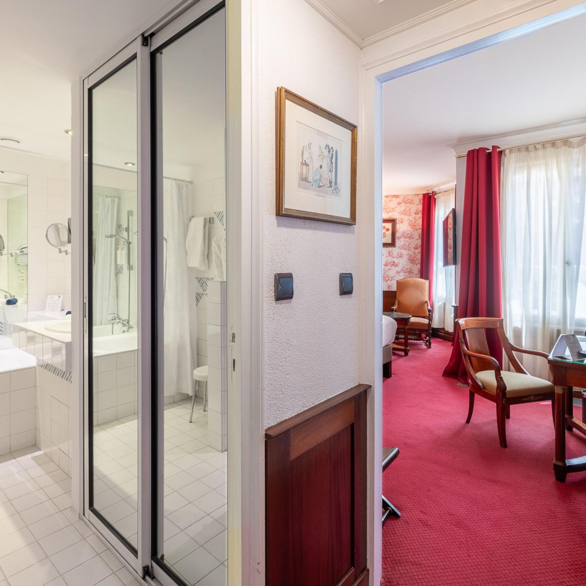 Demeures & Chateaux - Hotel Greuze & Spa Tournus Rum bild